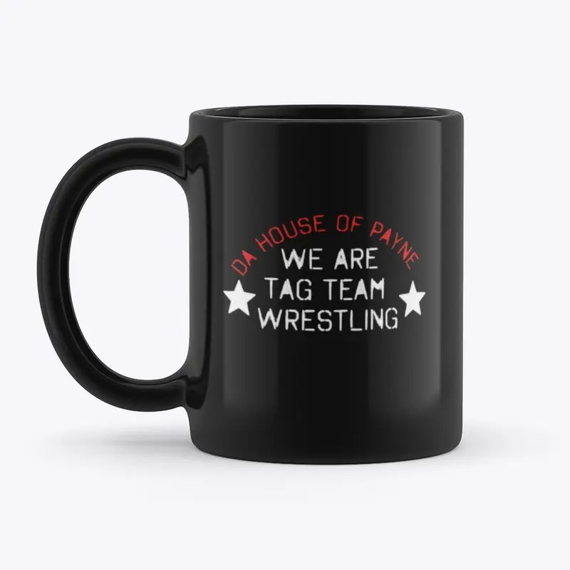 We Are Tag Team Wrestling Mug