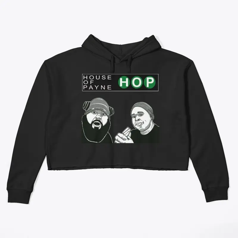 HOP Subway Crop Hoodie