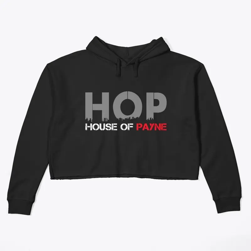 HOP Skyline Crop Hoodie