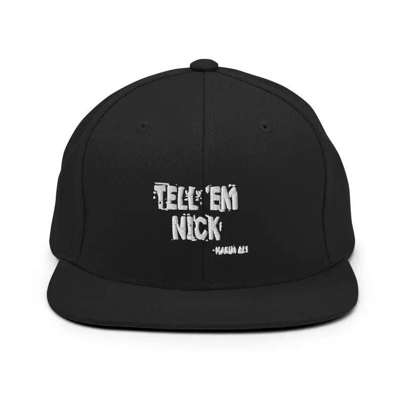 HOP Tell'em Snapback Hat